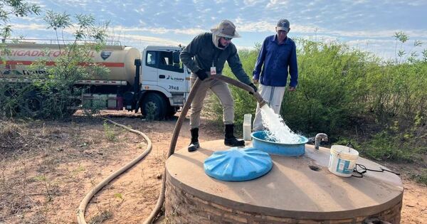 Envían nuevo cargamento de agua potable al Chaco