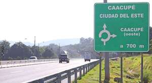 Operativo Caacupé: alistan Plan de Contingencia en la ruta PY02