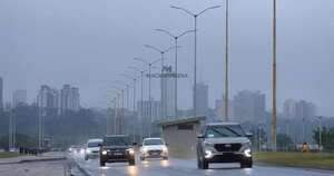 La Nación / Miércoles con lluvias y tormentas a nivel nacional