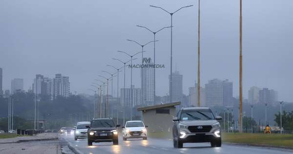 La Nación / Miércoles con lluvias y tormentas a nivel nacional