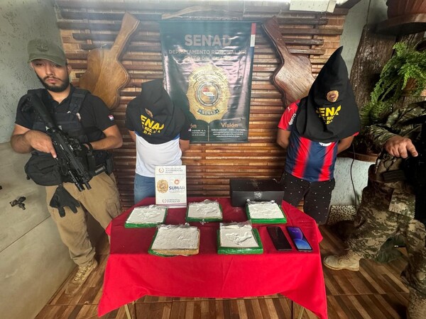 Caen dos traficantes de cocaína tras allanamiento en Katueté - 1000 Noticias