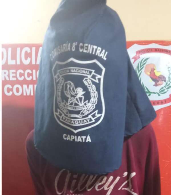 Detienen a “Largo” en Capiatá: tenía un estoque adherido a la cintura - Policiales - ABC Color