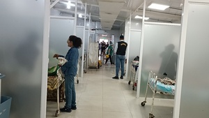 Urgencias del HRC ya operan en el pabellón de contingencia