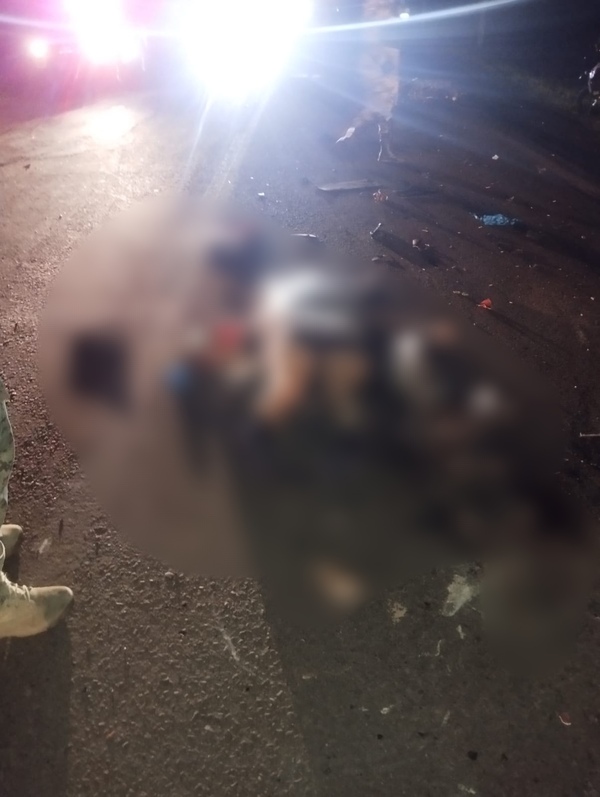Fatal accidente de tránsito en Concepción: dos motociclistas pierden la vida