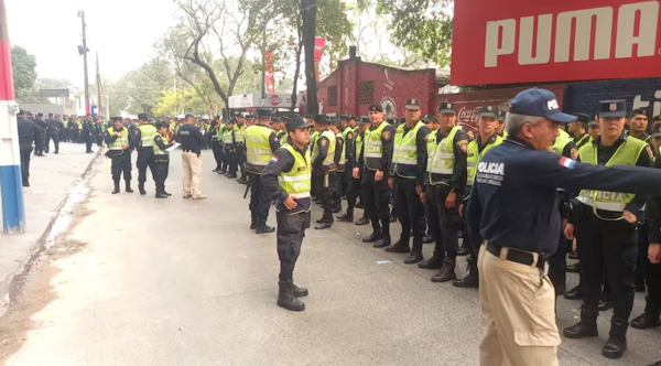 Policía Nacional moviliza el 100% de sus efectivos para la final de la Sudamericana