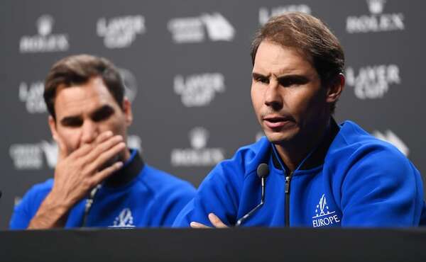 Leé el emotivo mensaje que Federer dedicó a Nadal en su despedida del tenis - Gente - ABC Color