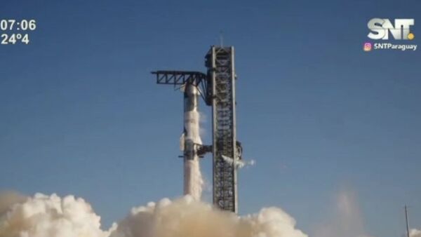 Starship de SpaceX despega con éxito, pero explota al caer al océano - SNT