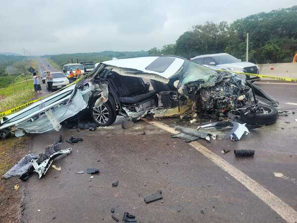 Fallecen dos personas de Villarrica en accidente en Caacupe