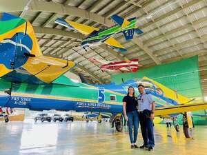 Esto dice la Fuerza Aérea sobre el coronel que viajó con su esposa a Brasil en avión militar - Nacionales - ABC Color