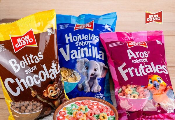 Bon Gusto presenta tres variedades de cereales para niños: sabor, nutrición y diversión en cada bocado