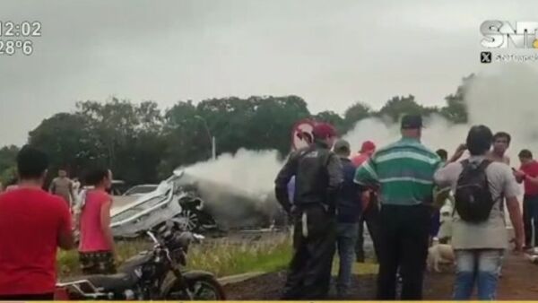 Tragedia en Caacupé: abuela y nieto pierden la vida en accidente - SNT