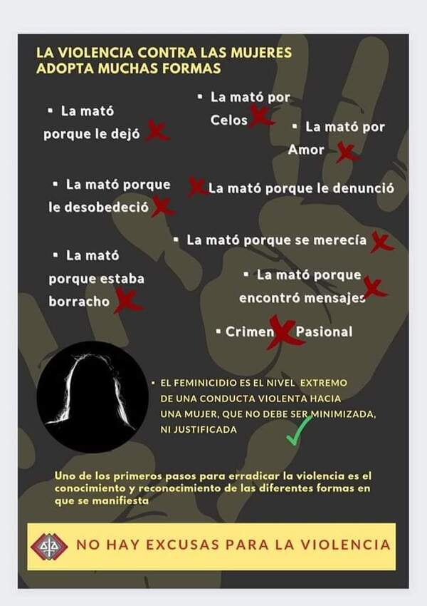 No hay excusas para la Violencia: campaña para prevenir el feminicidio • PARAGUAY TV