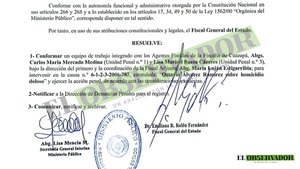 Conforman equipo de investigación sobre caso de homicidio ocurrido en 2006
