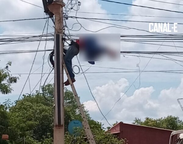 ELECTRICISTA MUERE ELECTROCUTADO MIENTRAS REALIZABA CONEXIÓN CLANDESTINA