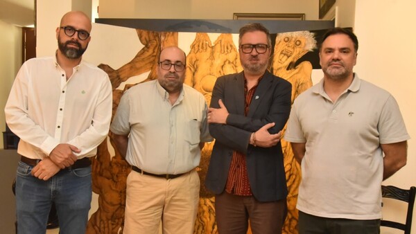 Brindis de lanzamiento del libro Contar el arte