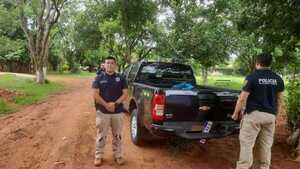 Fátima: Policía recupera camioneta hurtada y aprehende a dos sospechosos - San Lorenzo Hoy