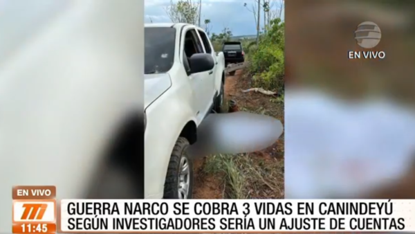 Guerra narco se cobra tres vidas en Canindeyú