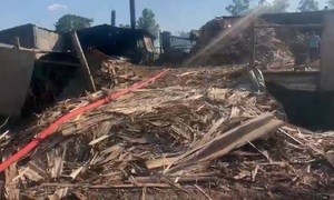 Incendio en aserradero de Coronel Oviedo evidencia déficit en seguridad ocupacional - OviedoPress