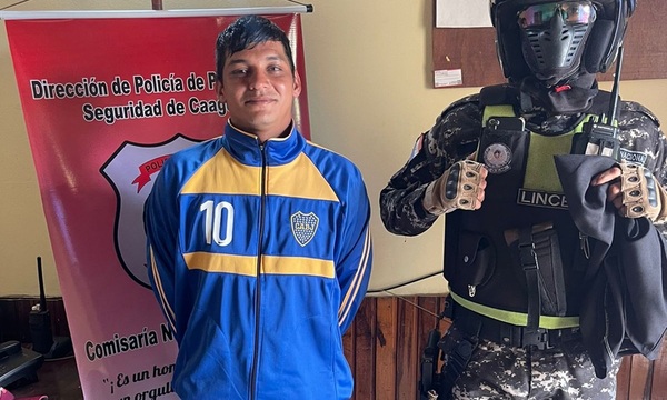 Cae presunto autor de robo a mujer con moto en marcha, en Coronel Oviedo - OviedoPress