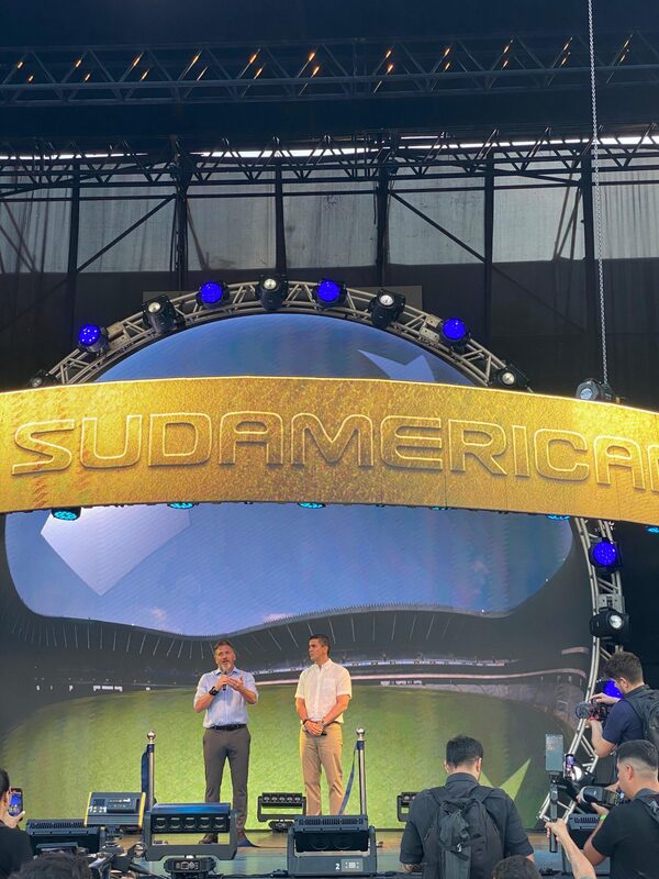 CONMEBOL Sudamericana: inauguraron la Fiesta en la Costanera de Asunción - trece