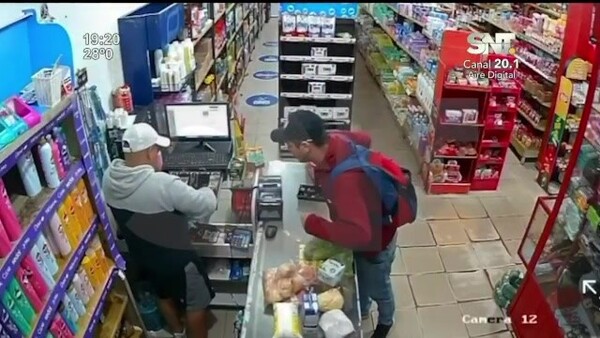 Presuntos delincuentes realizan asaltos consecutivos a comercios - SNT