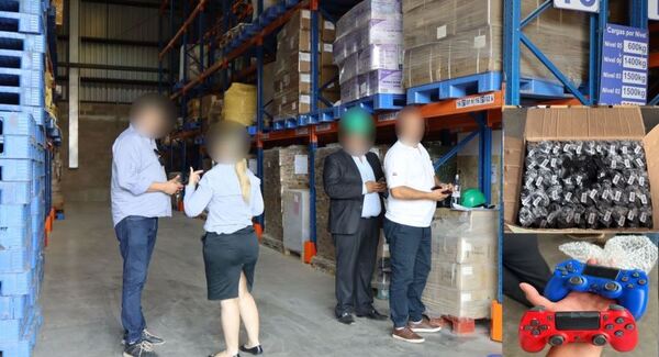 DINAPI incautó en controles videojuegos presumiblemente falsificados