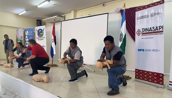 Entrenan en primeros auxilios a promotores indígenas de salud del Chaco - .::Agencia IP::.