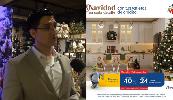 Banco Familiar y Paraná Hogar presentan: "Navidad en cada detalle"