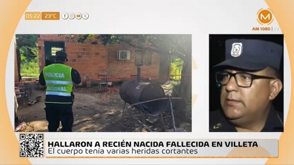 Horror en Villeta por el hallazgo del cadáver de una recién nacida