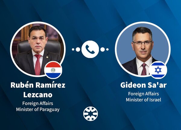 Cancilleres de Paraguay e Israel tratan temas de interés bilateral - ADN Digital