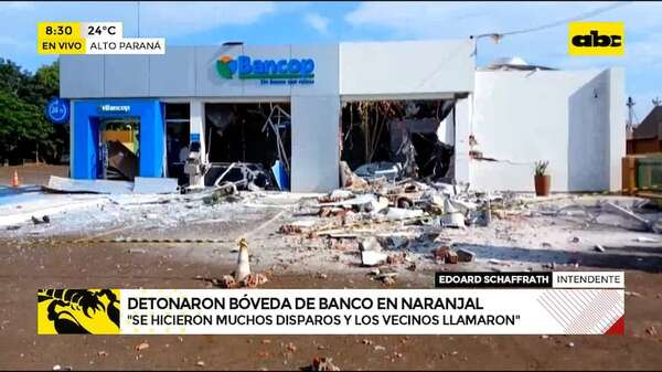 Asalto en Naranjal: solo seis policías para proteger el distrito - ABC Noticias - ABC Color