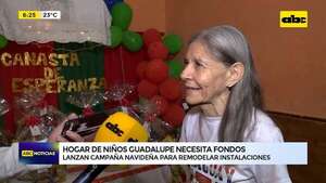 “Hogar de Niños Guadalupe”: lanzan campaña navideña para remodelar instalaciones  - ABC Noticias - ABC Color