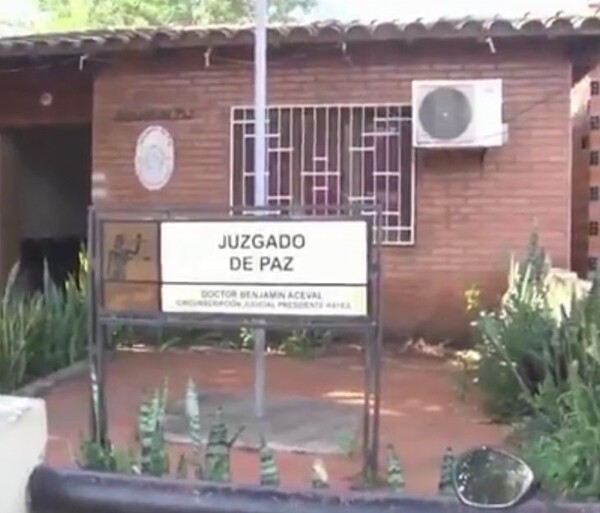 Allanamiento en el juzgado de paz de Benjamín Aceval - 1000 Noticias