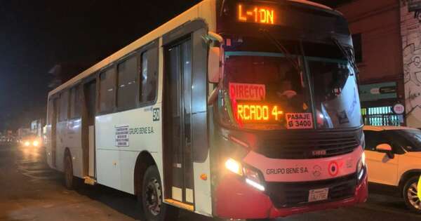 Diario HOY | Bus nocturno: proyectan licitación en diciembre y puesta en marcha en enero
