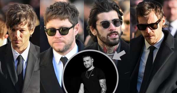 La Nación / Ex One Direction se reunieron para el último adiós a Liam Payne