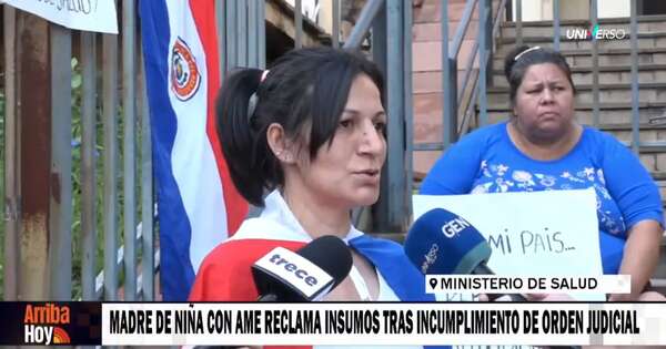 Diario HOY | Desesperada madre de niña con AME ruega provisión de insumos, Salud promete cumplir