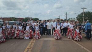 Presidente Peña inaugura importantes obras viales en Concepción