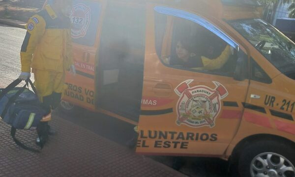 Accidente deja a niño indígena con lesiones leves