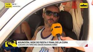 Primeros turistas ganan lugar en la Costanera para vivir la final de la Sudamericana - ABC Noticias - ABC Color