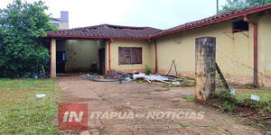 VIVIENDA ABANDONADA PROMUEVE INSEGURIDAD EN EL CIRCUITO COMERCIAL DE ENCARNACIÓN - Itapúa Noticias