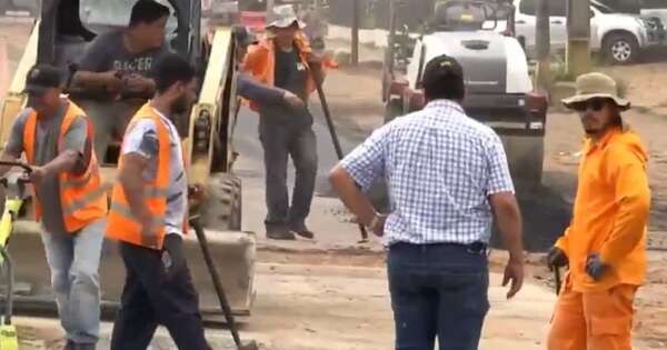La Nación / Hoy rehabilitarán tramo intervenido por obras sobre la avenida Eusebio Ayala