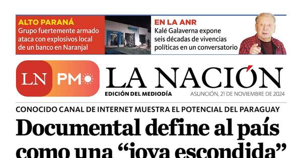 La Nación / LN PM: edición del 21 de noviembre