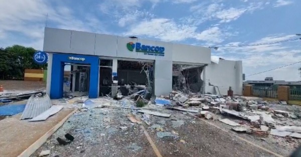 Asalto bancario en Naranjal: monto robado es de G. 2.800 millones - Unicanal