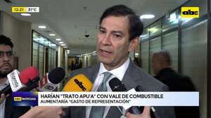 Posible “trato apu’a” en el Senado: subirían salarios a cambio de eliminar vales de combustible - ABC Noticias - ABC Color
