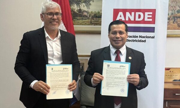 ANDE y CECDE-AP firman Convenio Marco de Cooperación Interinstitucional para establecer acciones conjuntas en beneficio de la ciudadanía