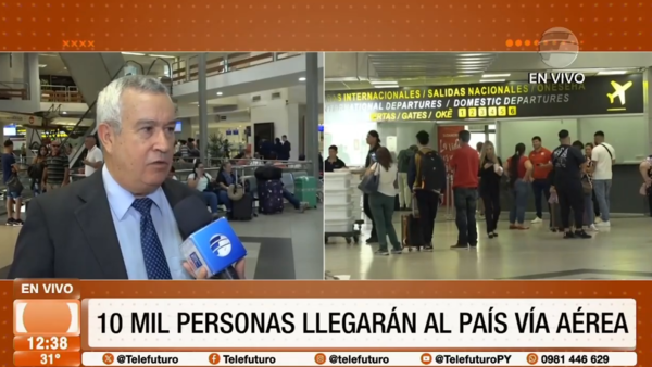 Final de la Sudamericana: 10 mil personas llegarán al país vía aérea