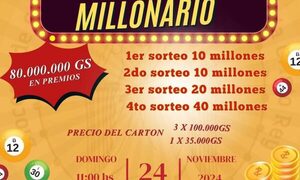 Parroquia Cristo Rey organiza almuerzo y bingo millonario para este domingo