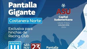 Cuatro pantallas gigantes para ver la gran final