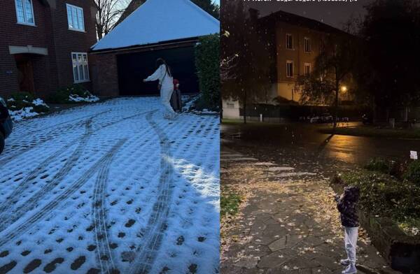 De la altura, del granizo, del calorazo a… ¡la nieve!: así vivieron los “europeos” su vuelta a casa
