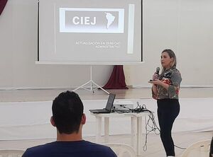 Boquerón: Continuó Diplomado en Ciencias Jurídicas